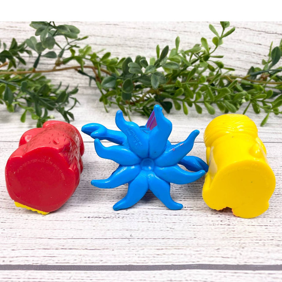 Vintage 1991 Burger King Wendys Kids Club Toy Set of Three - Picture 6 of 9